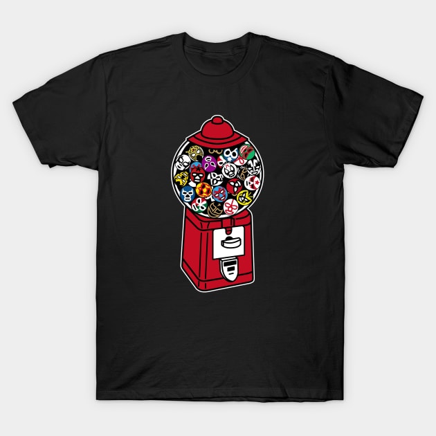 GUMBALL MACHINE LUCHA T-Shirt by RK58